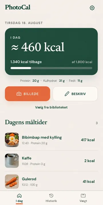 Skærmbillede af PhotoCal